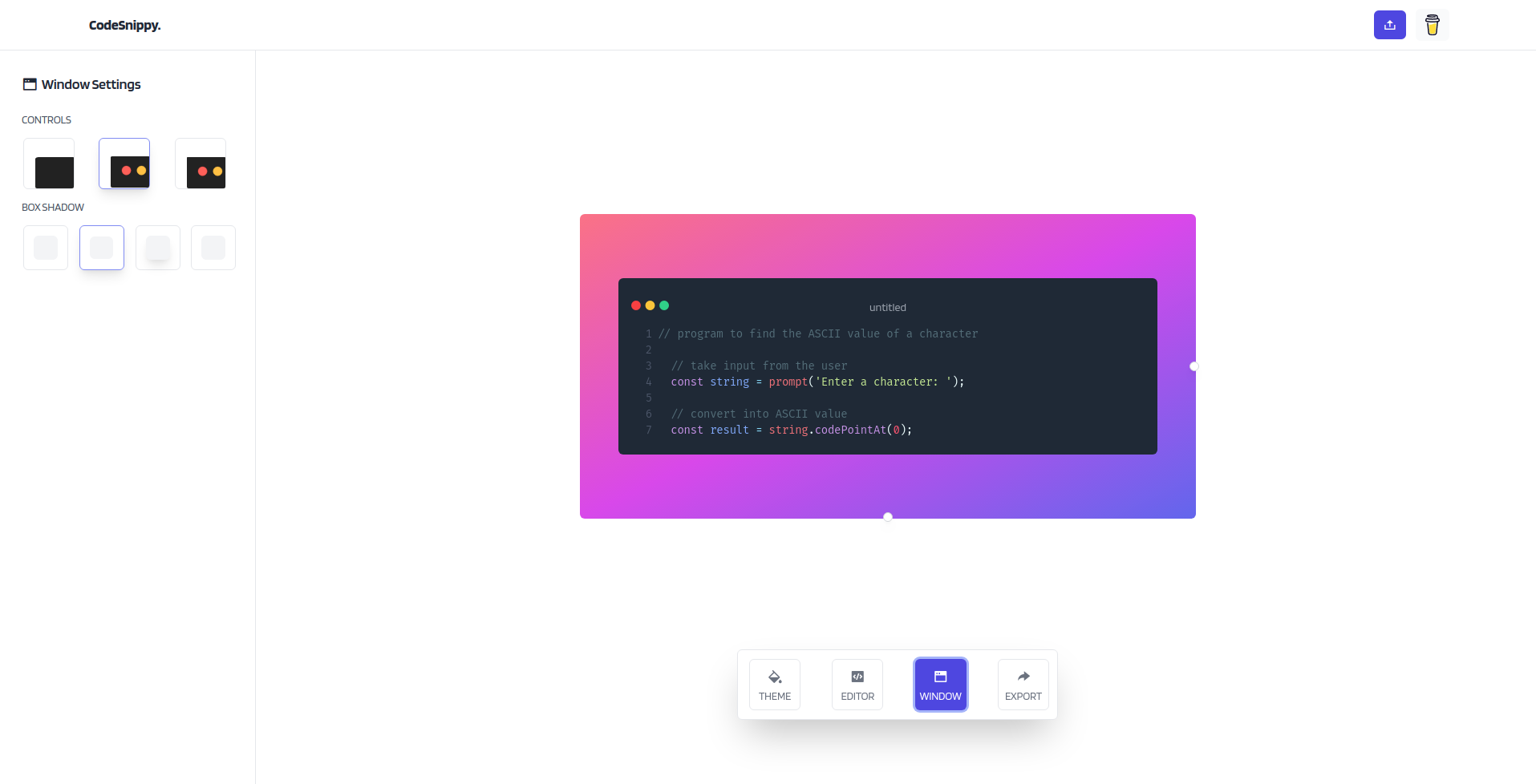 CodeSnippy gallery image