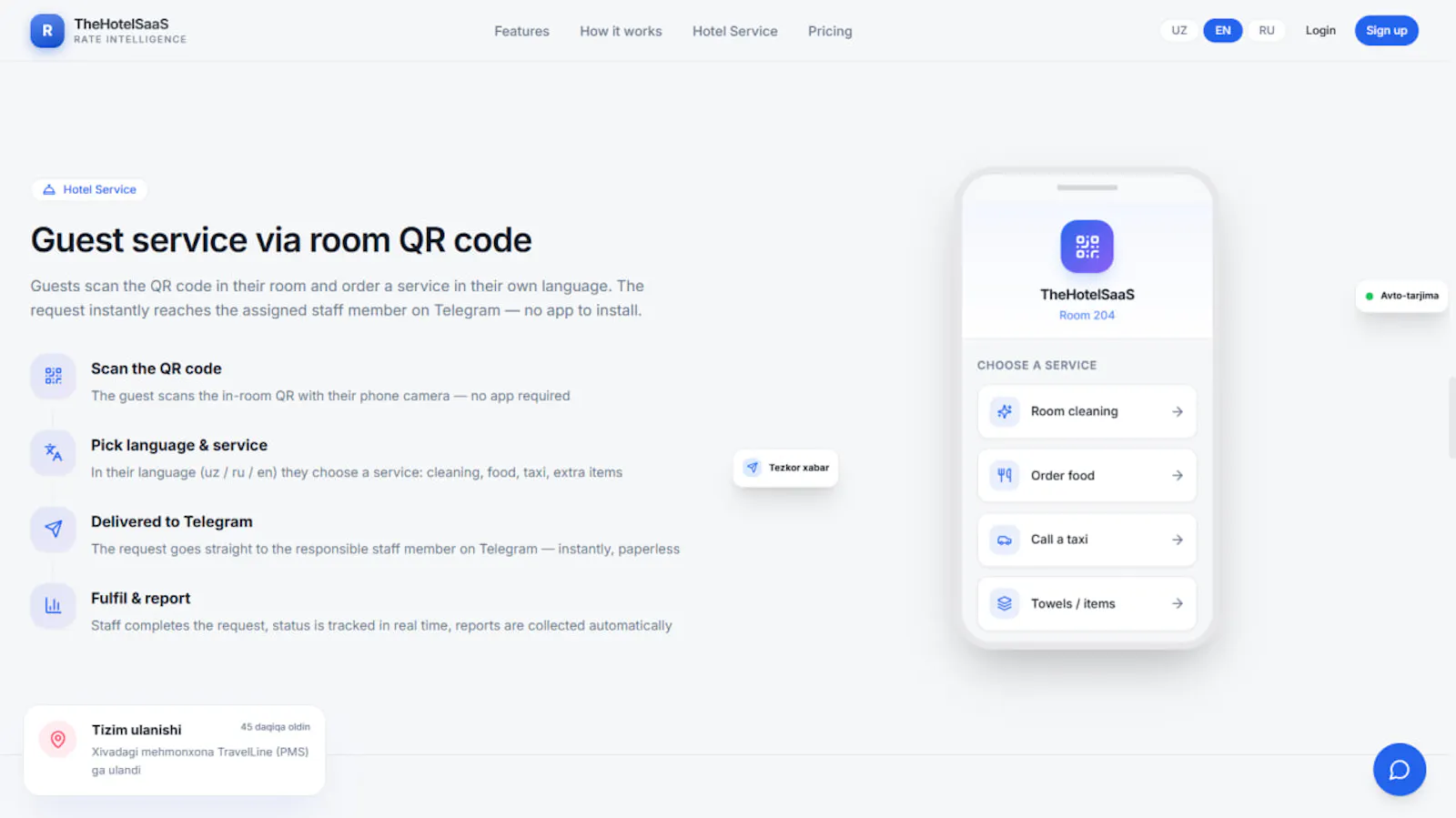 TheHotelSaaS screenshot 2