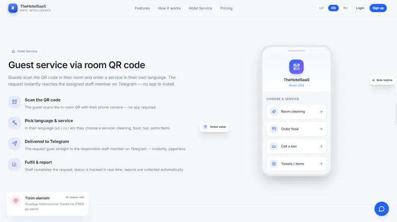 TheHotelSaaS screenshot 2