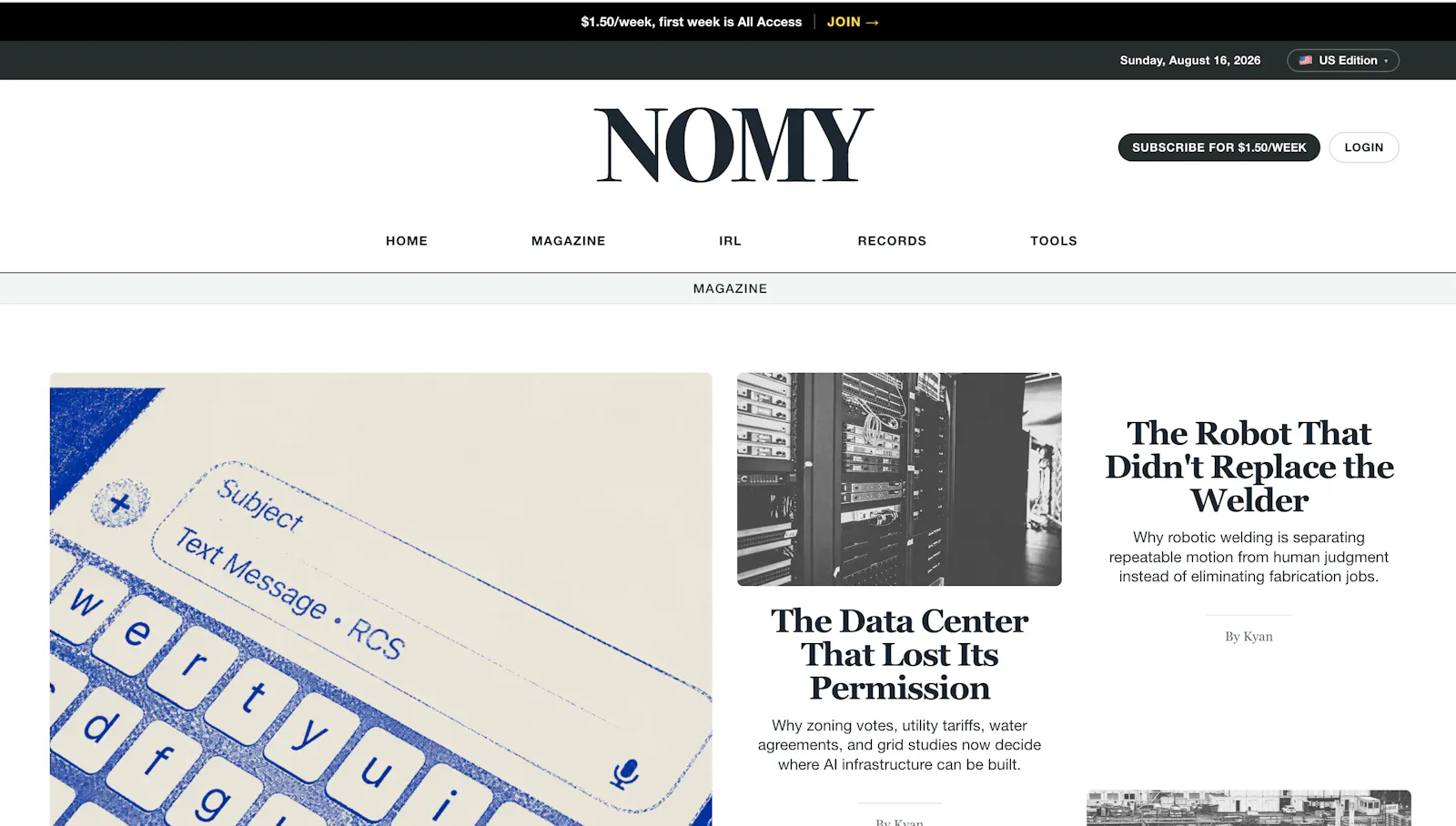 Nomy screenshot 1
