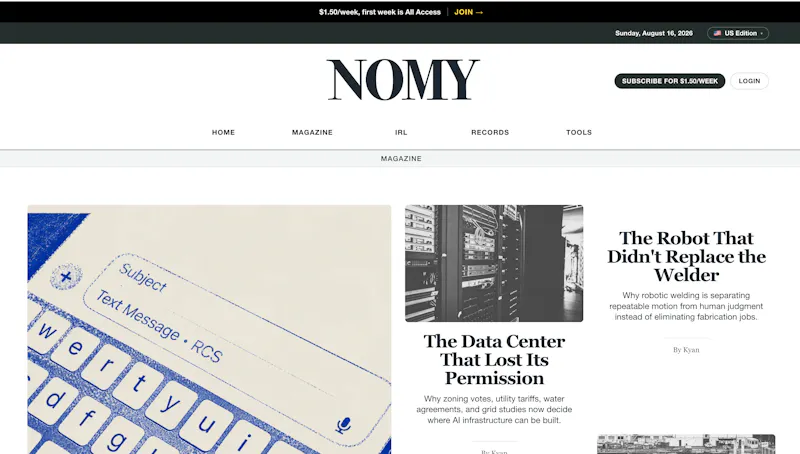 Nomy screenshot 1