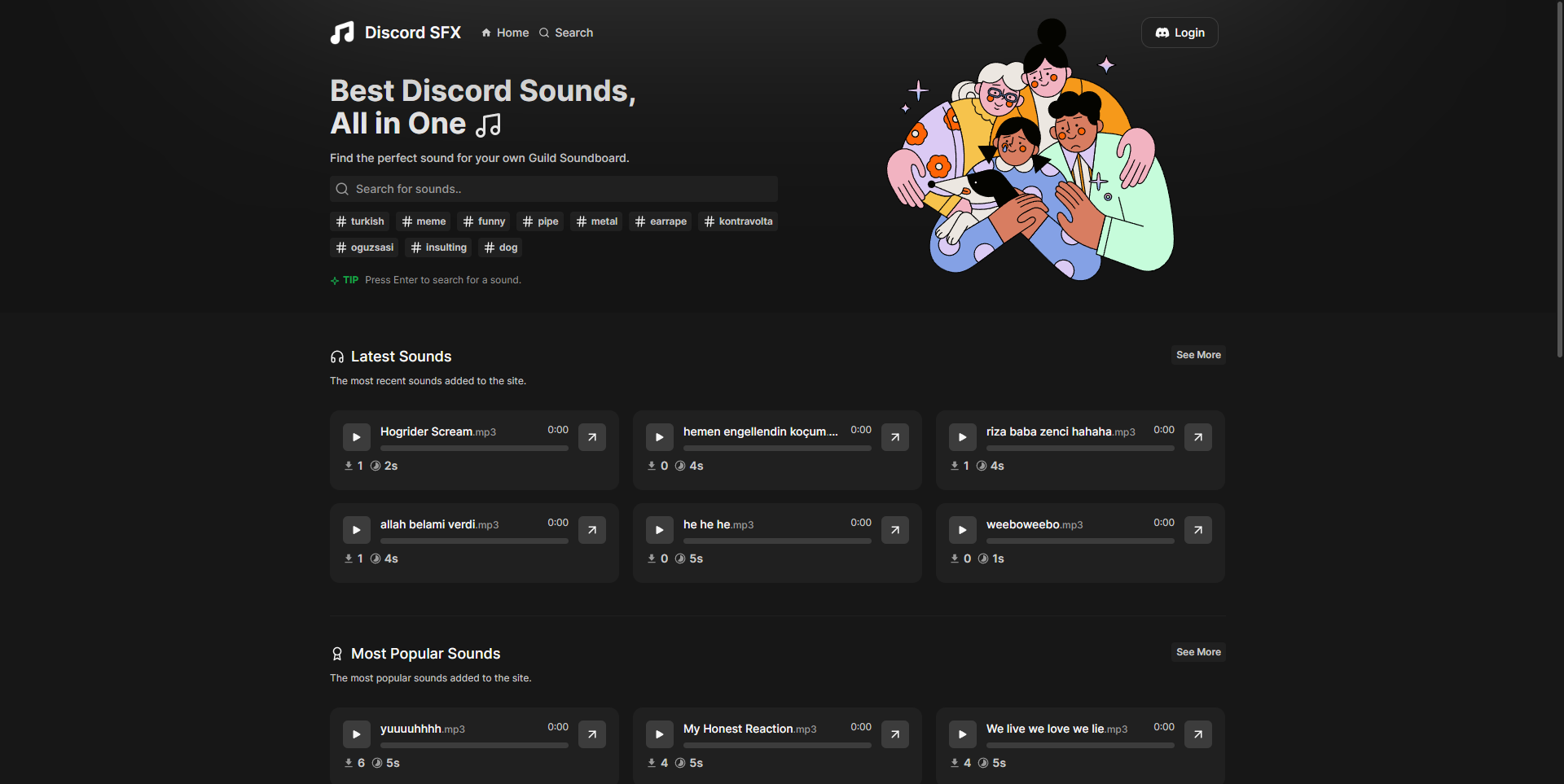 Media Discord SFX - Discord SFX, Hiệu ứng âm thanh, Soundboard, Trò chuyện bằng giọng nói, Tải xuống 3