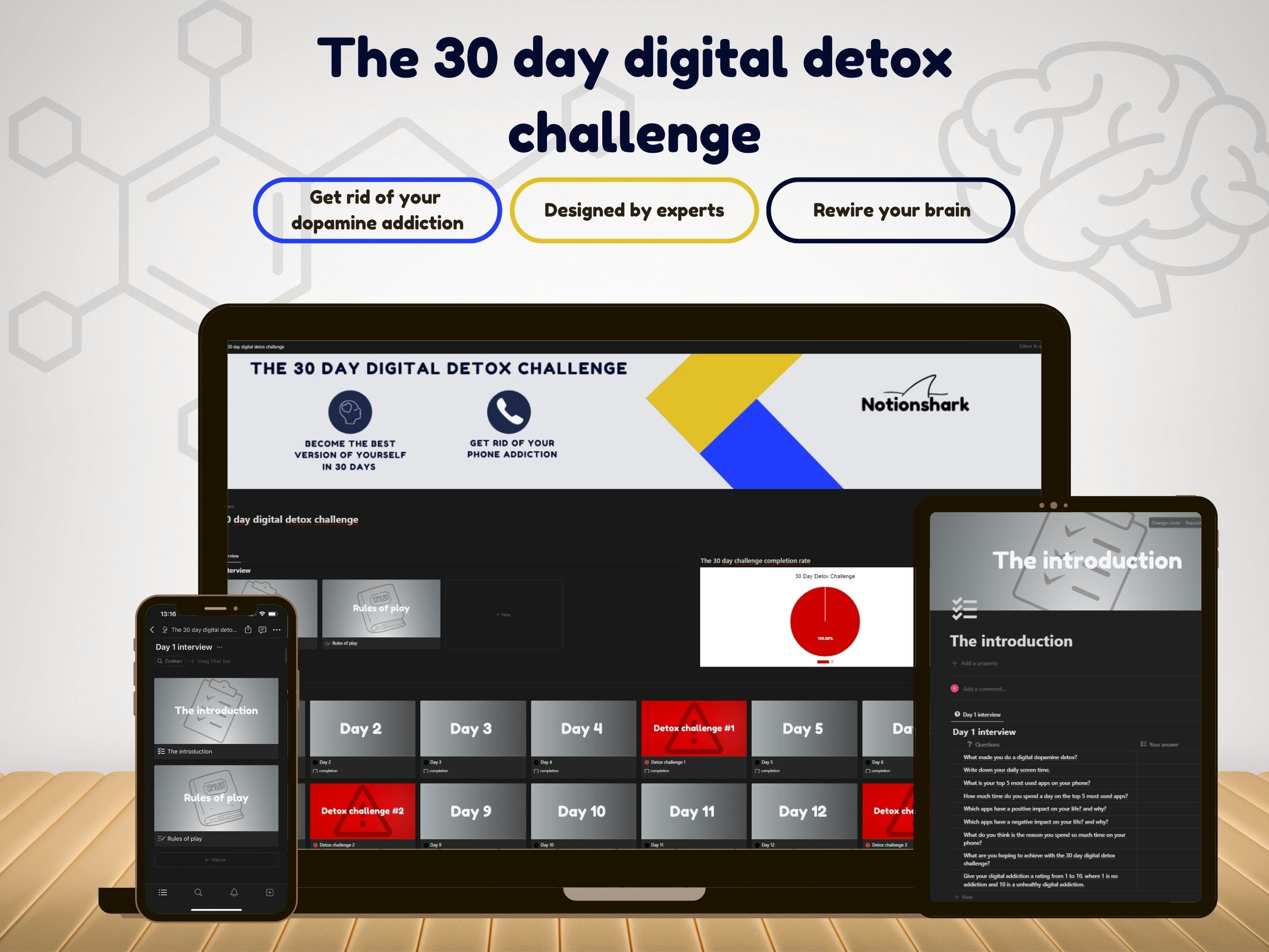 Die 30 -Tage -Herausforderung für digitale Detox