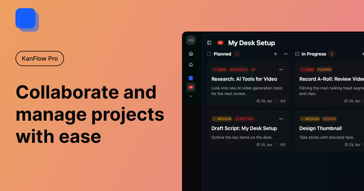 KanFlow: Powerful Visual Task Boards gallery image