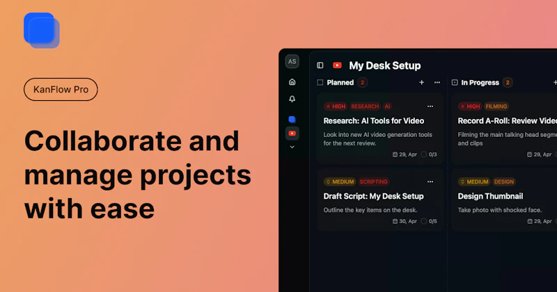 KanFlow: Powerful Visual Task Boards screenshot 2