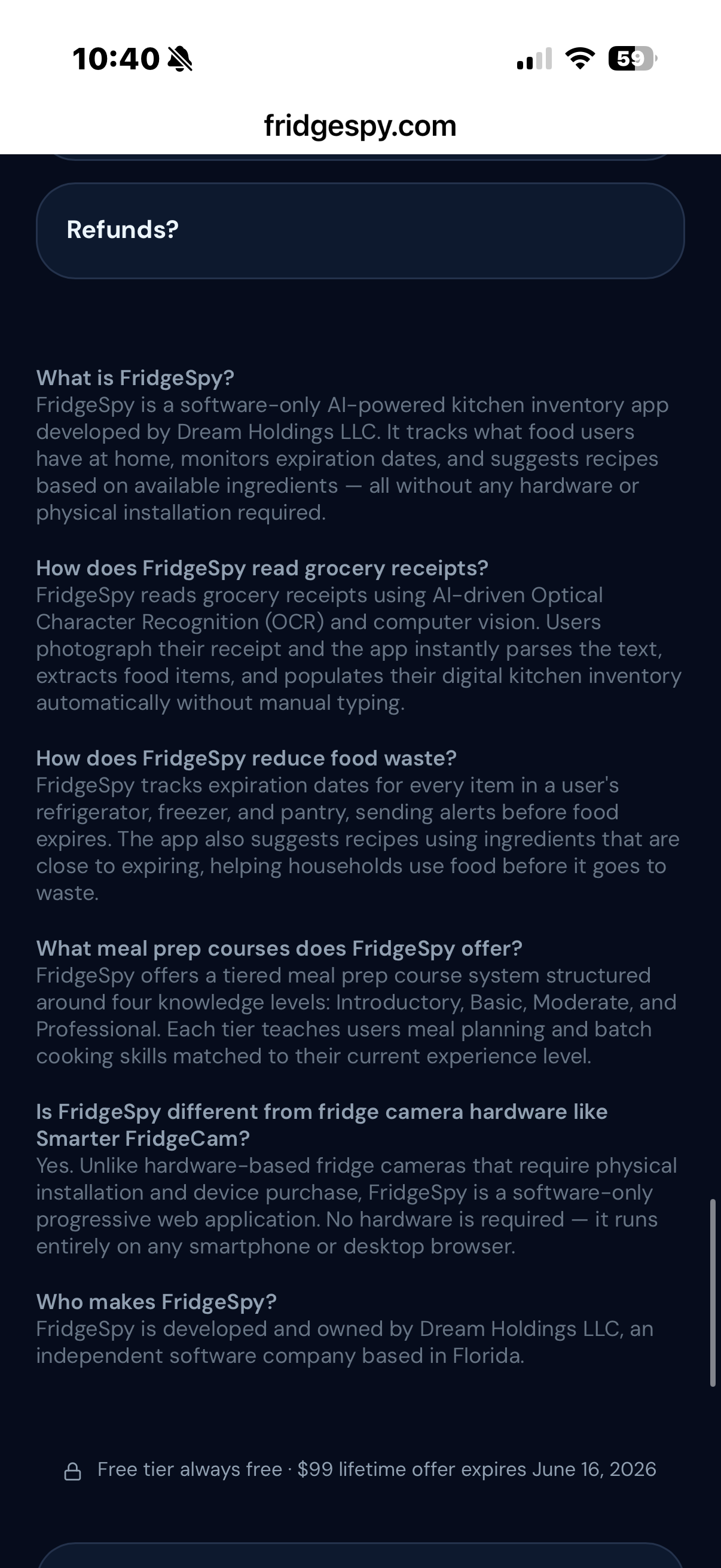 FridgeSpy gallery image