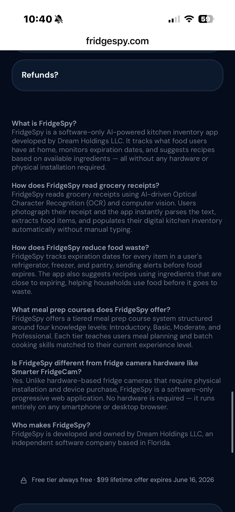 FridgeSpy screenshot 4