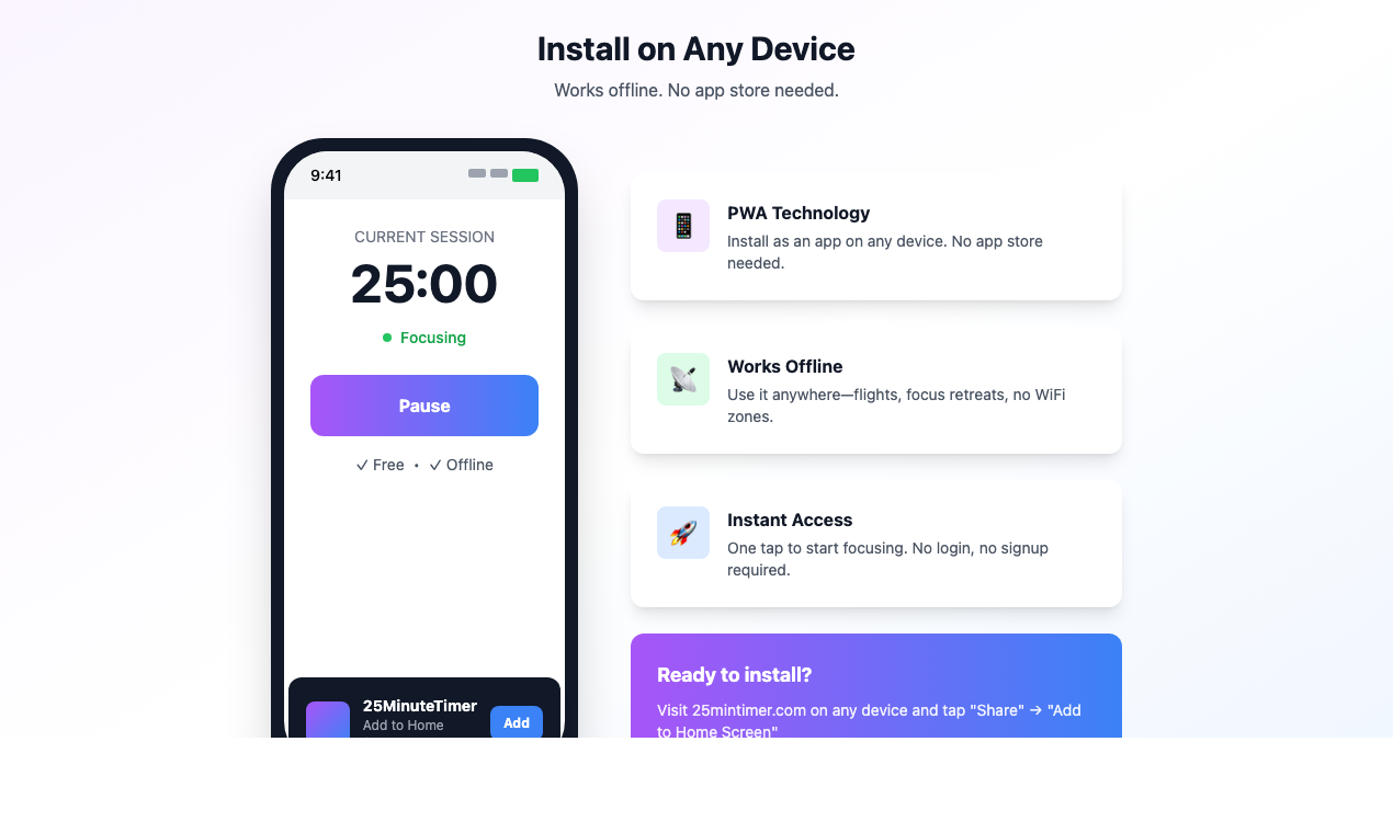 25MinuteTimer gallery image