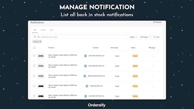 Ordersify: Product Alerts gallery image