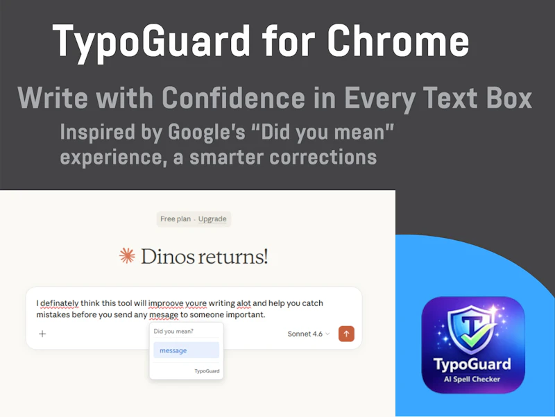 TypoGuard - Chrome Extension screenshot 6