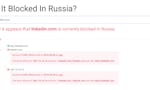 Is It Blocked In Russia? image