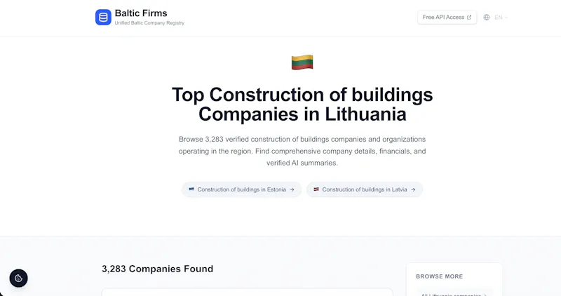 Baltic Firms screenshot 7