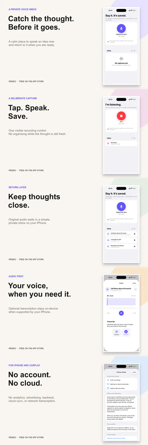 Ireneo screenshot