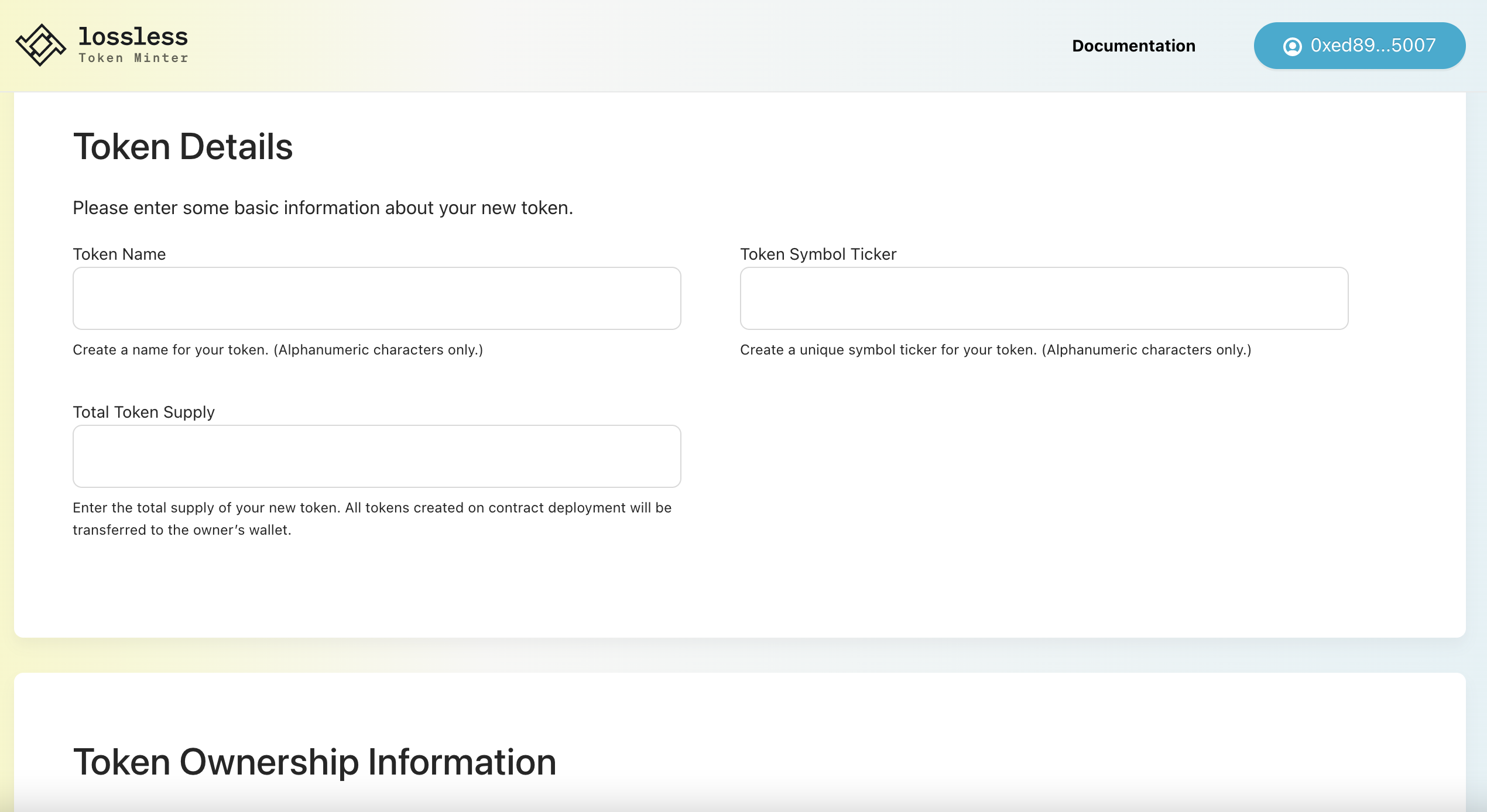 Token Minter gallery image