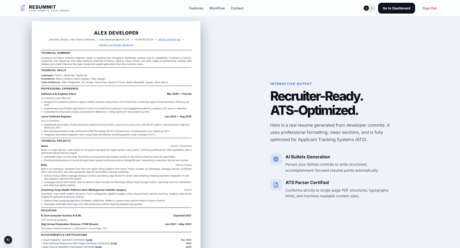 Resummit screenshot 2