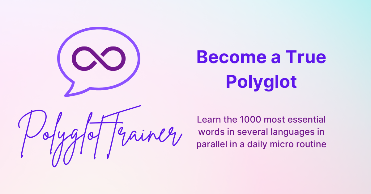 PolyglotTrainer - Train multiple languages with parallel vocabulary cards media 2