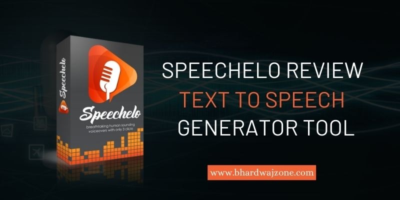 Speechelo: Human Like Voice Generator