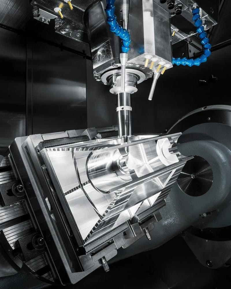 Custom CNC Parts in 7 Days - Product Hunt launch logo and brand identity