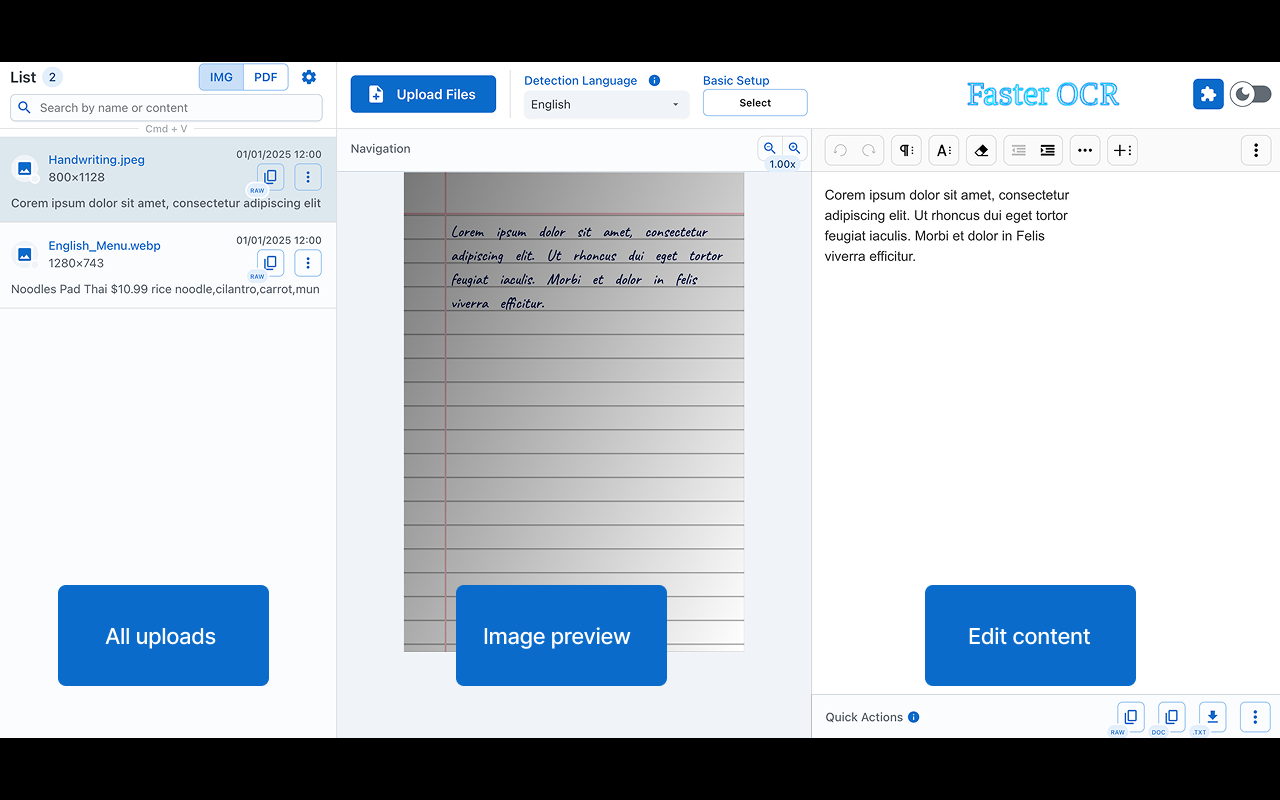 Faster OCR Plugin gallery image