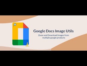 Google Docs Image Utils Extension gallery image
