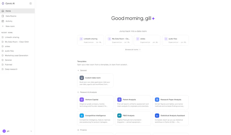 Corvic AI  screenshot 2