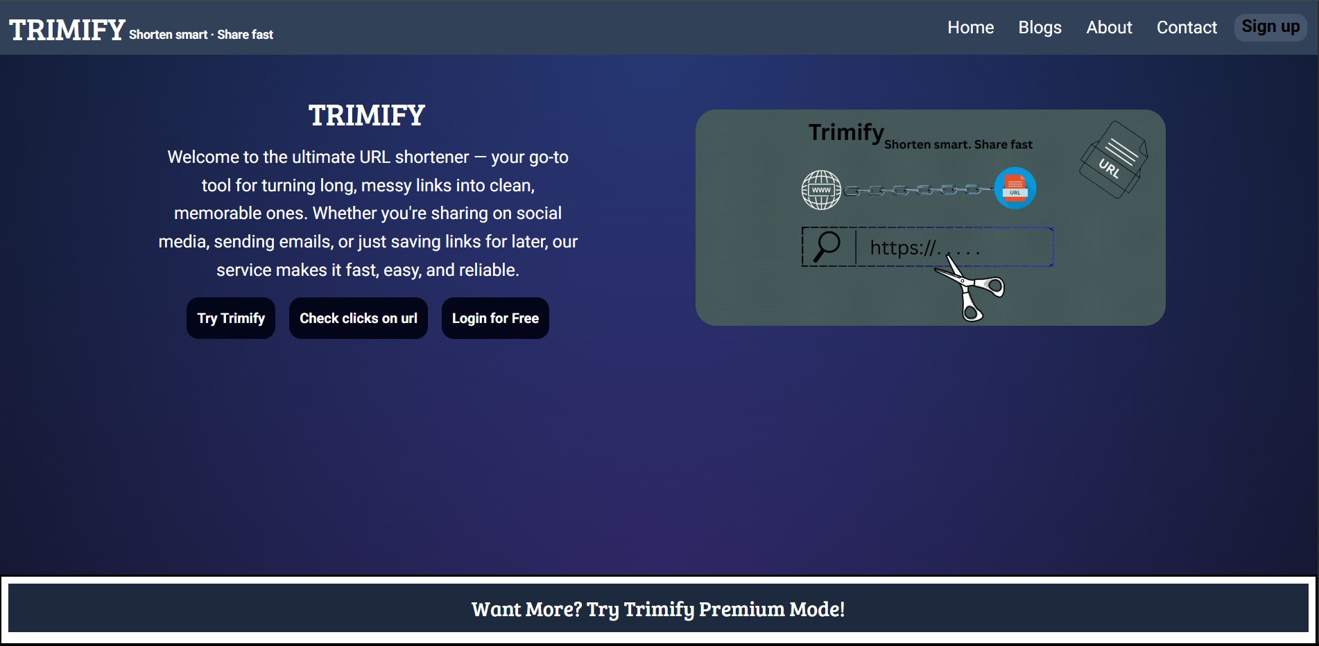 Trimify-the Ultimate & Free URL Shortener - Trimify: Kostenloses Tool zum Erstellen von benutzerdefinierten und kurzen URLs problemlos Medien 2