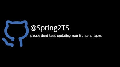 Spring2TS - Never write fetch calls gallery image