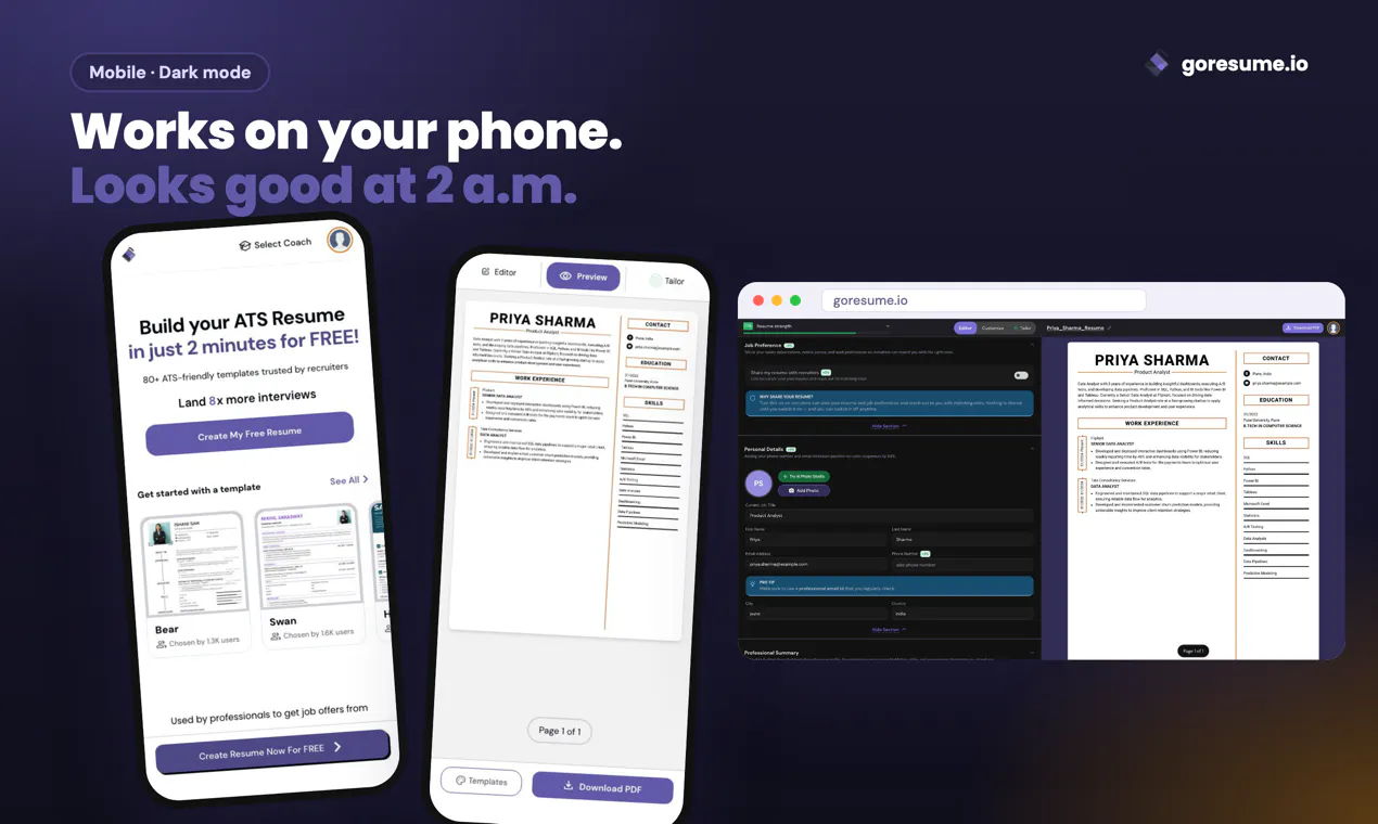 GoResume gallery image