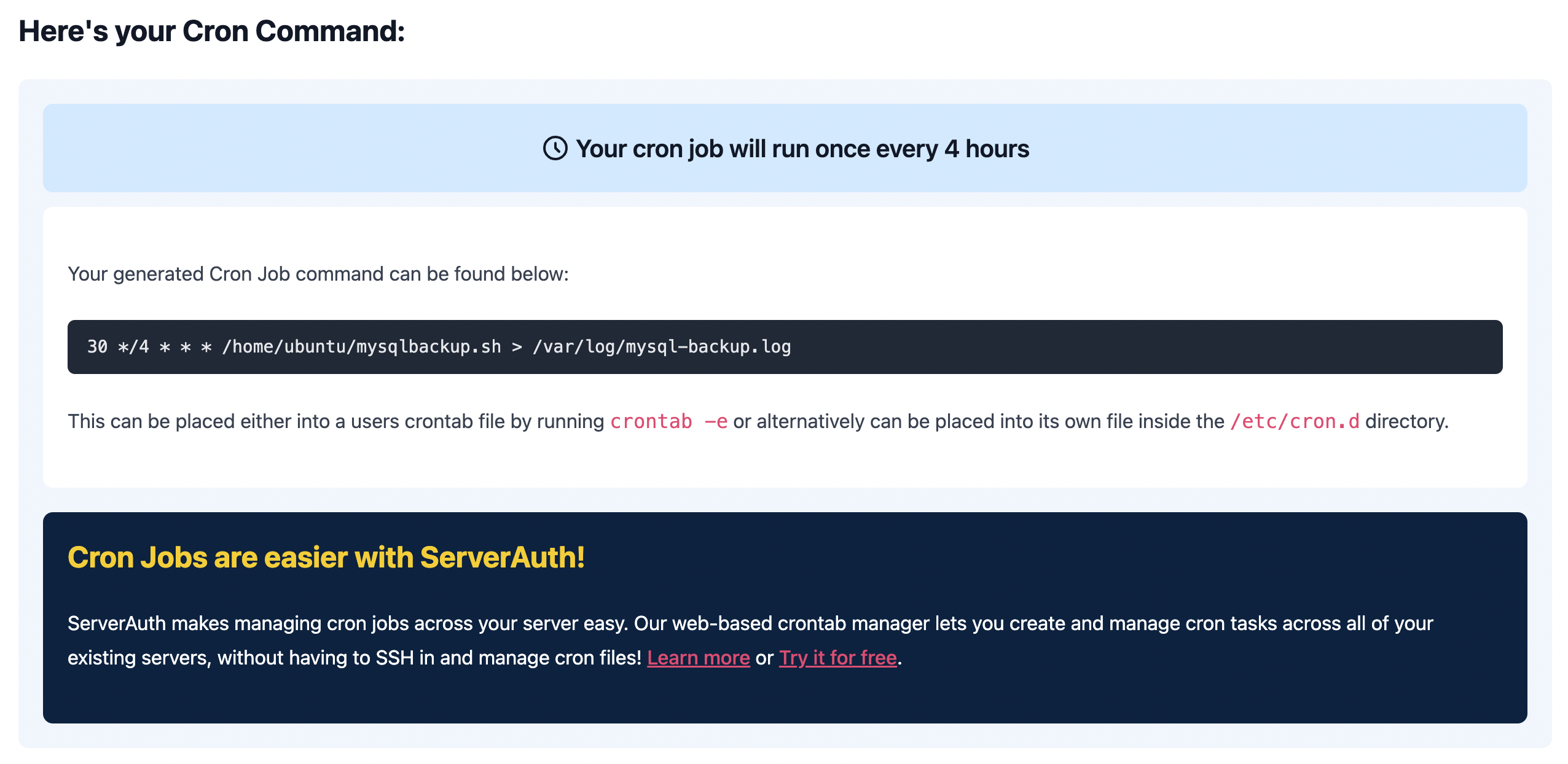 Generador Crontab de ServerAuth media 1