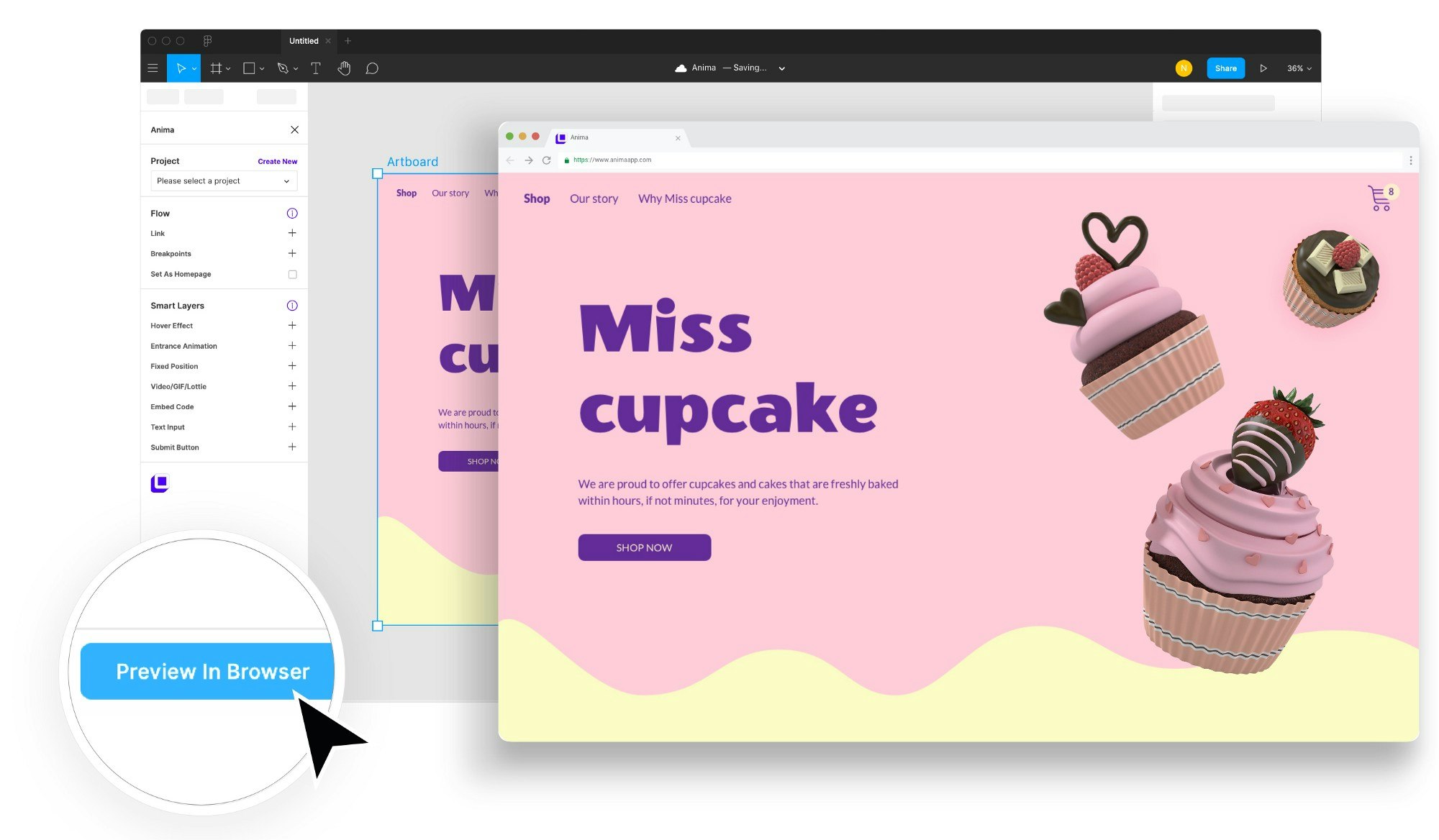 Anima For Figma Export Figma To Html Css Code Product Hunt