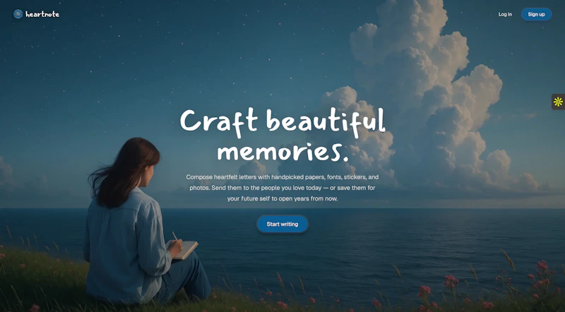 Heartnote screenshot 1