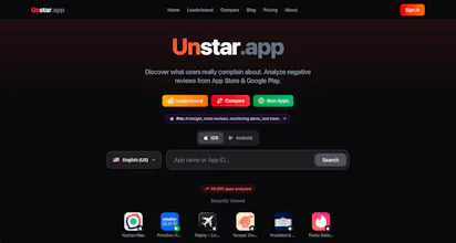 unstar.app gallery image