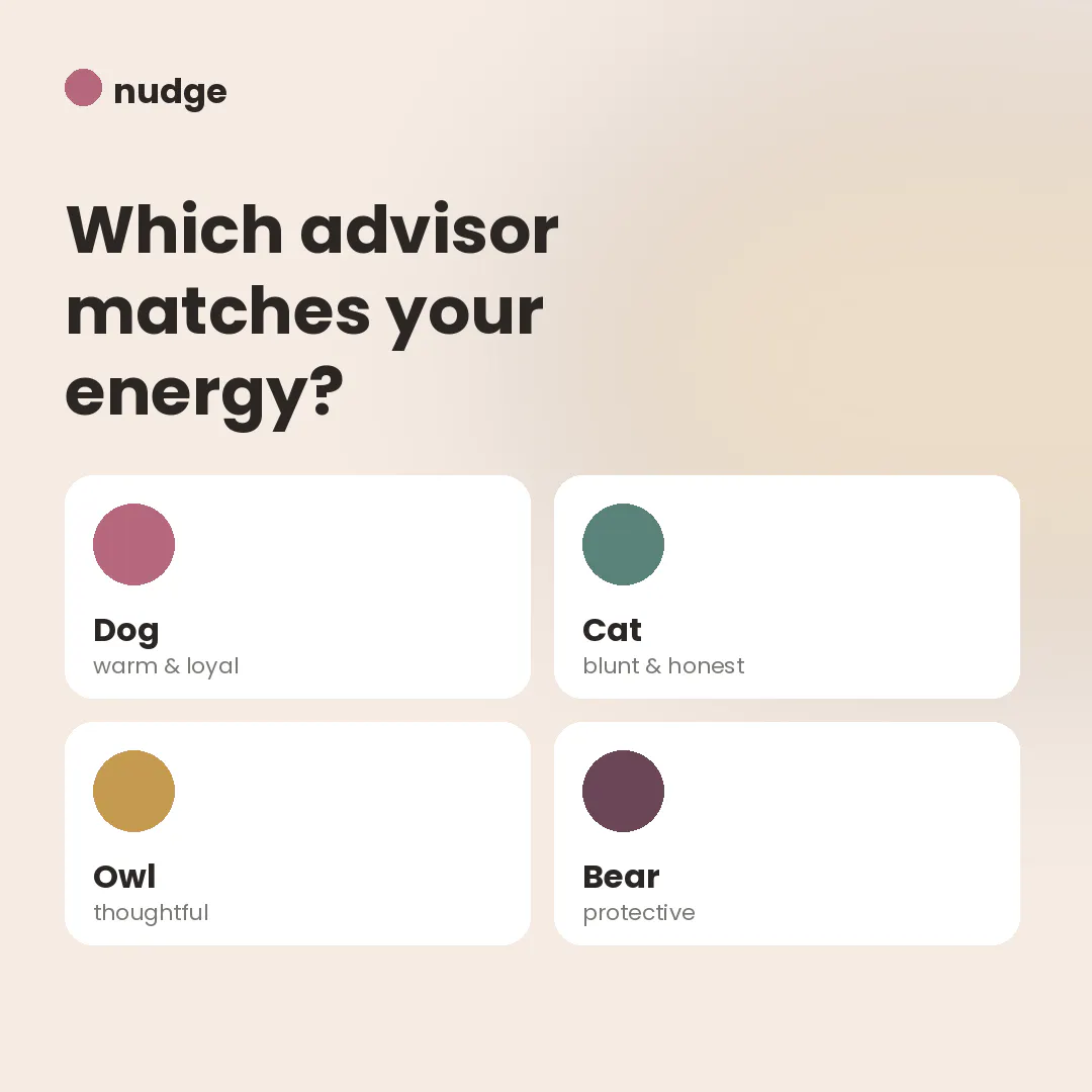 Nudge — pick your relationship advisor gallery image