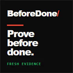 BeforeDone