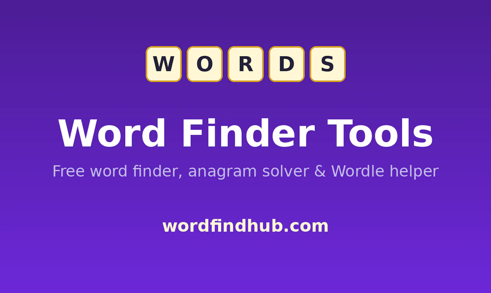 Word Finder Tools screenshot 1