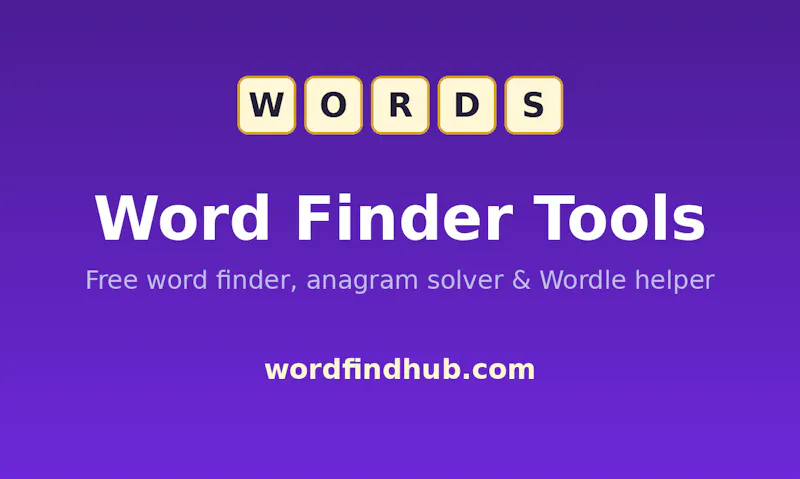 Word Finder Tools screenshot 1