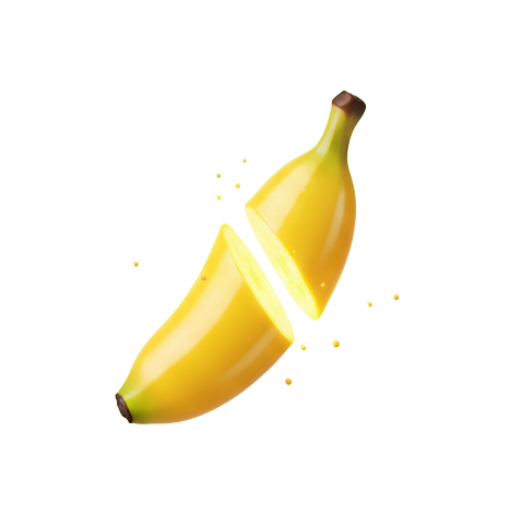 Cutout Banana