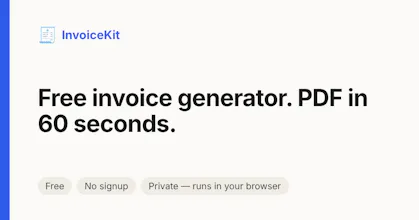 InvoiceKit by RoohSites gallery image