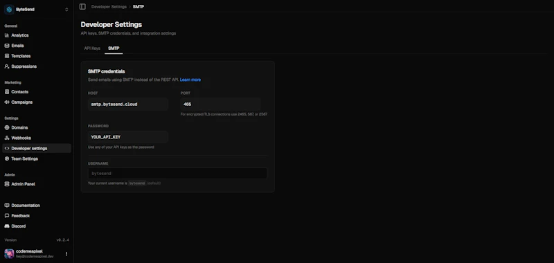 ByteSend screenshot 4