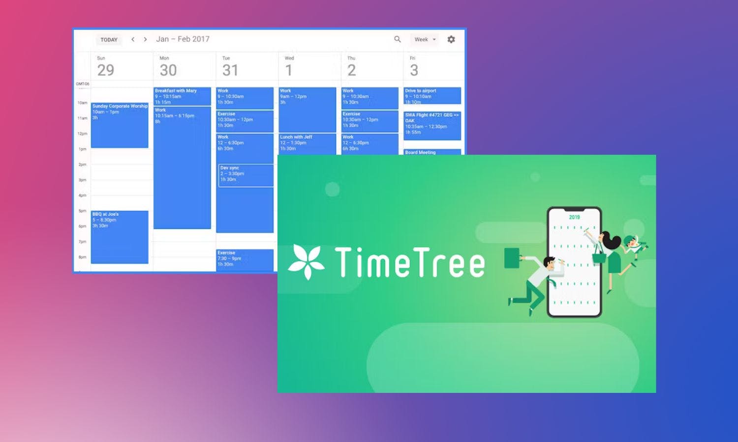 TimeTree vs Google Calendar What shared calendar app is best in 2023