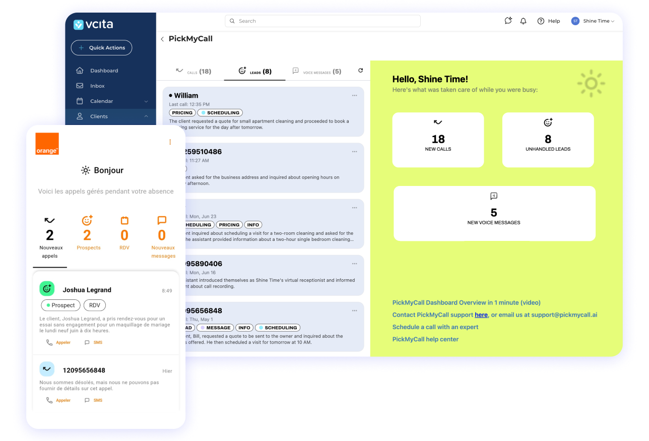 PickMyCall gallery image