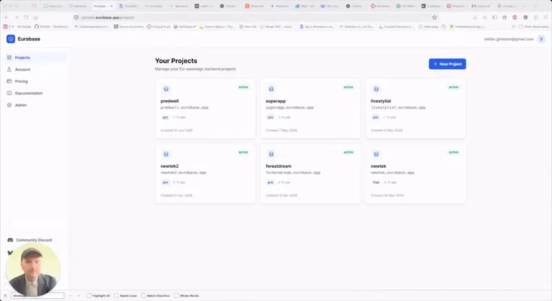 Eurobase screenshot 1 (video preview)
