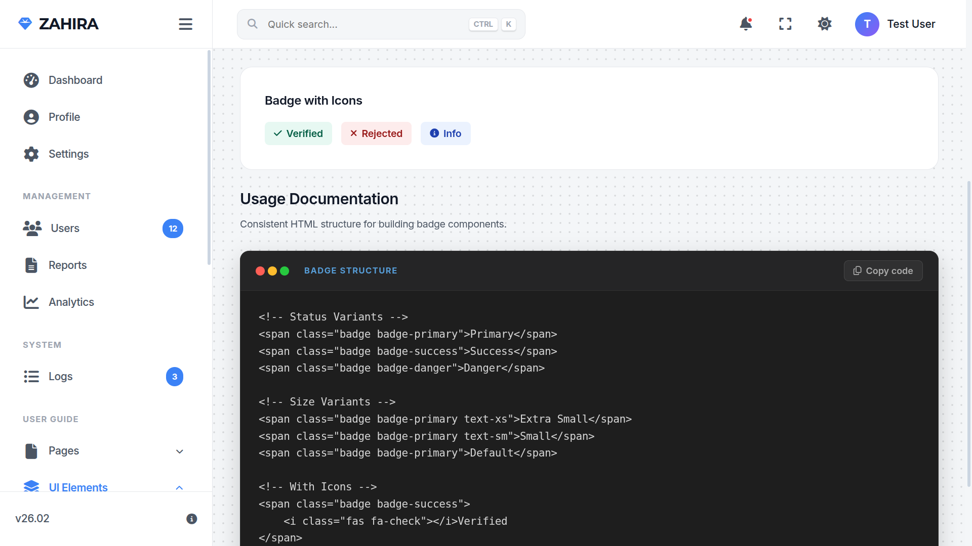 Zahira - Screenshot 5 showing product features and functionality