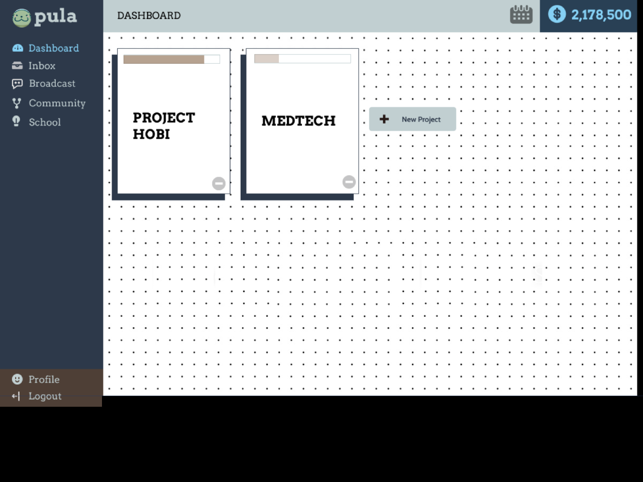 PULA Project Management Workspace gallery image