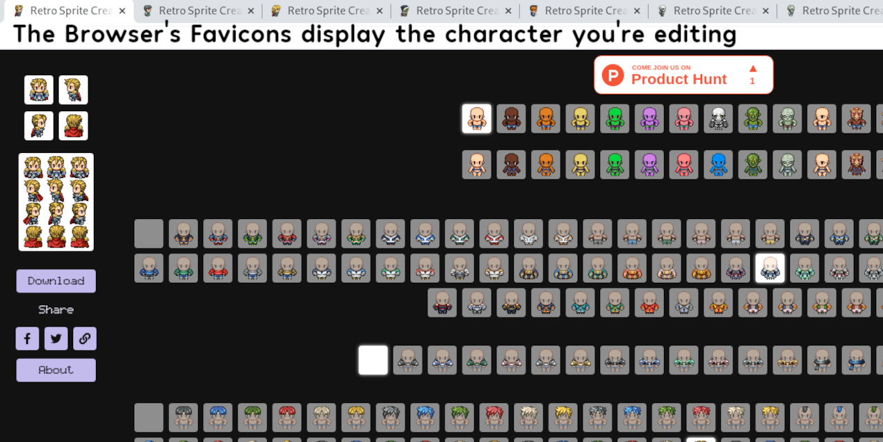 Retro Sprite Creator gallery image