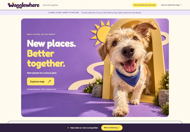 Wagglewhere screenshot 2