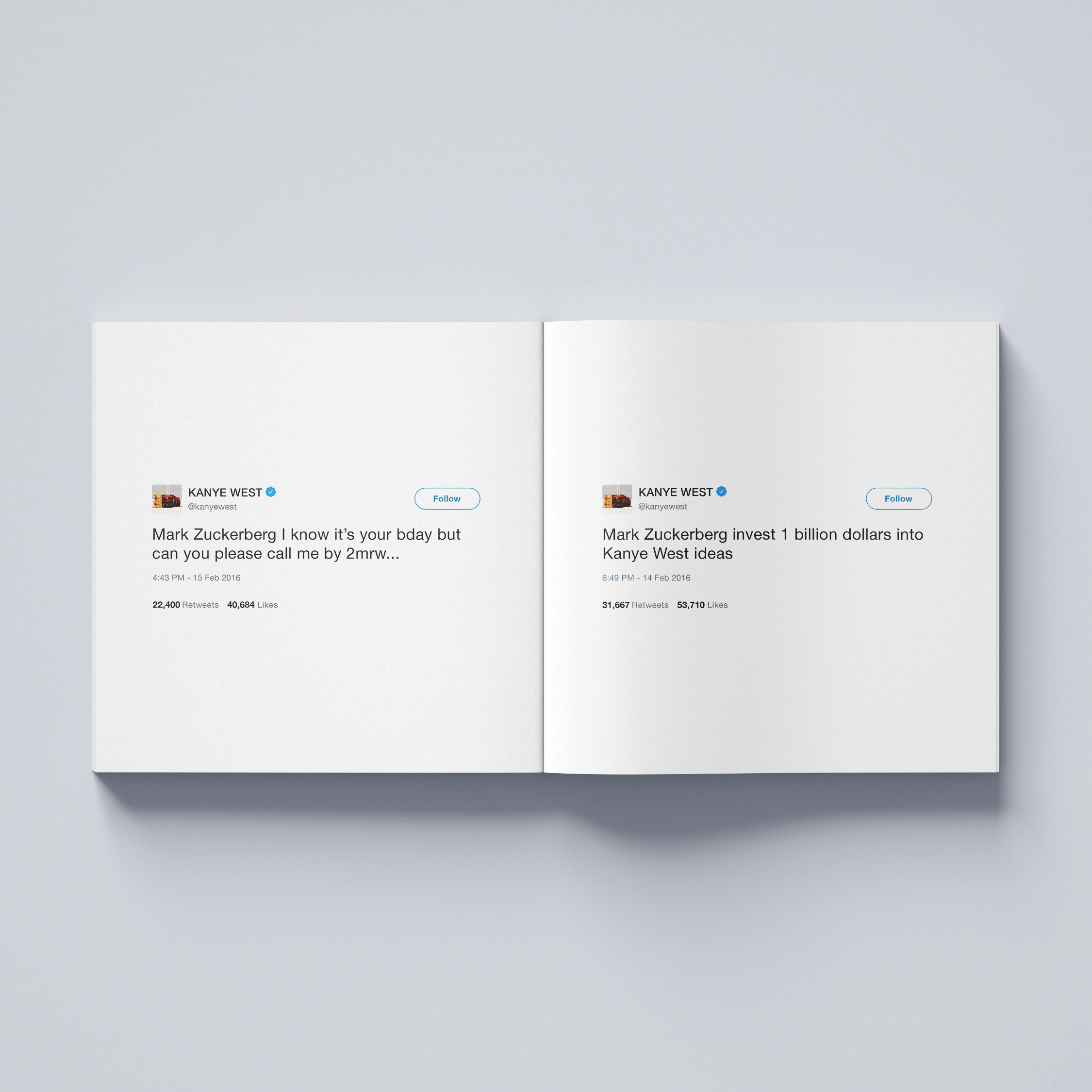 Kanye Says: Curation of Timeless Tweets gallery image