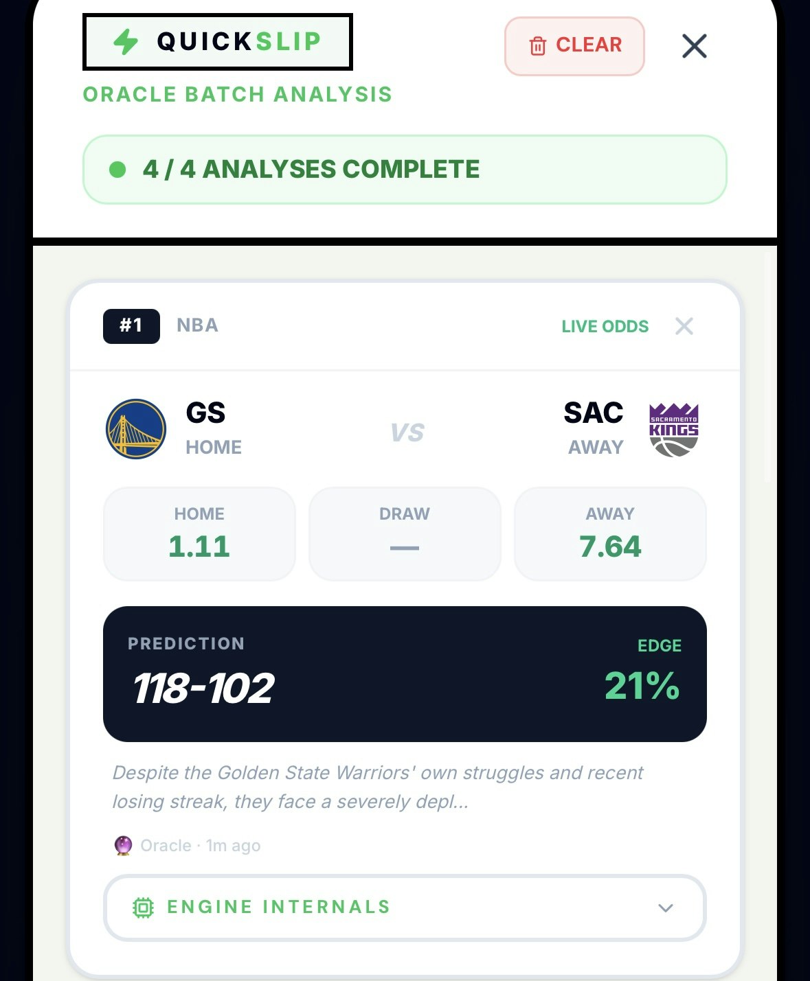 Oracle Odds AI gallery image