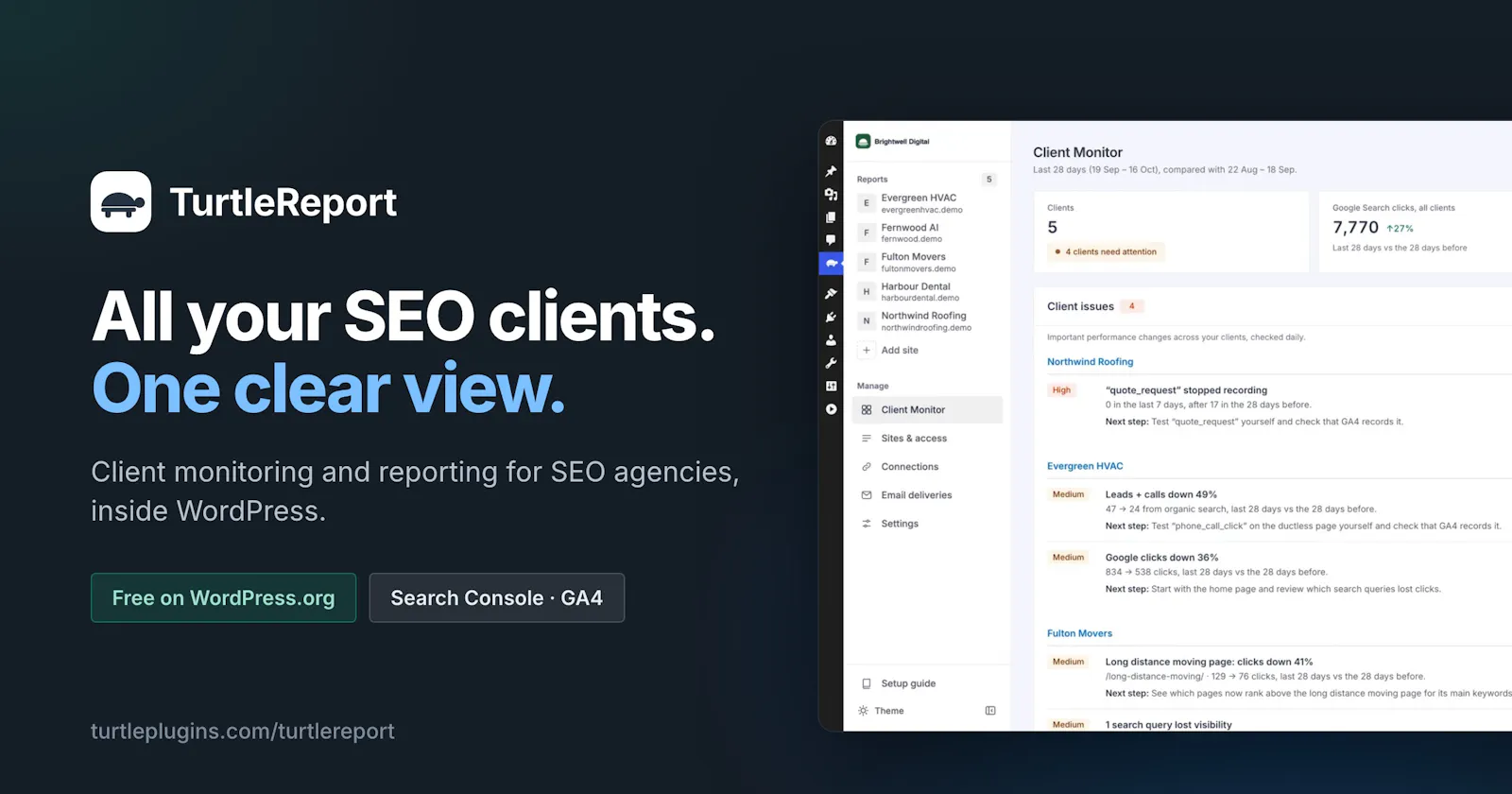 TurtleReport screenshot 1