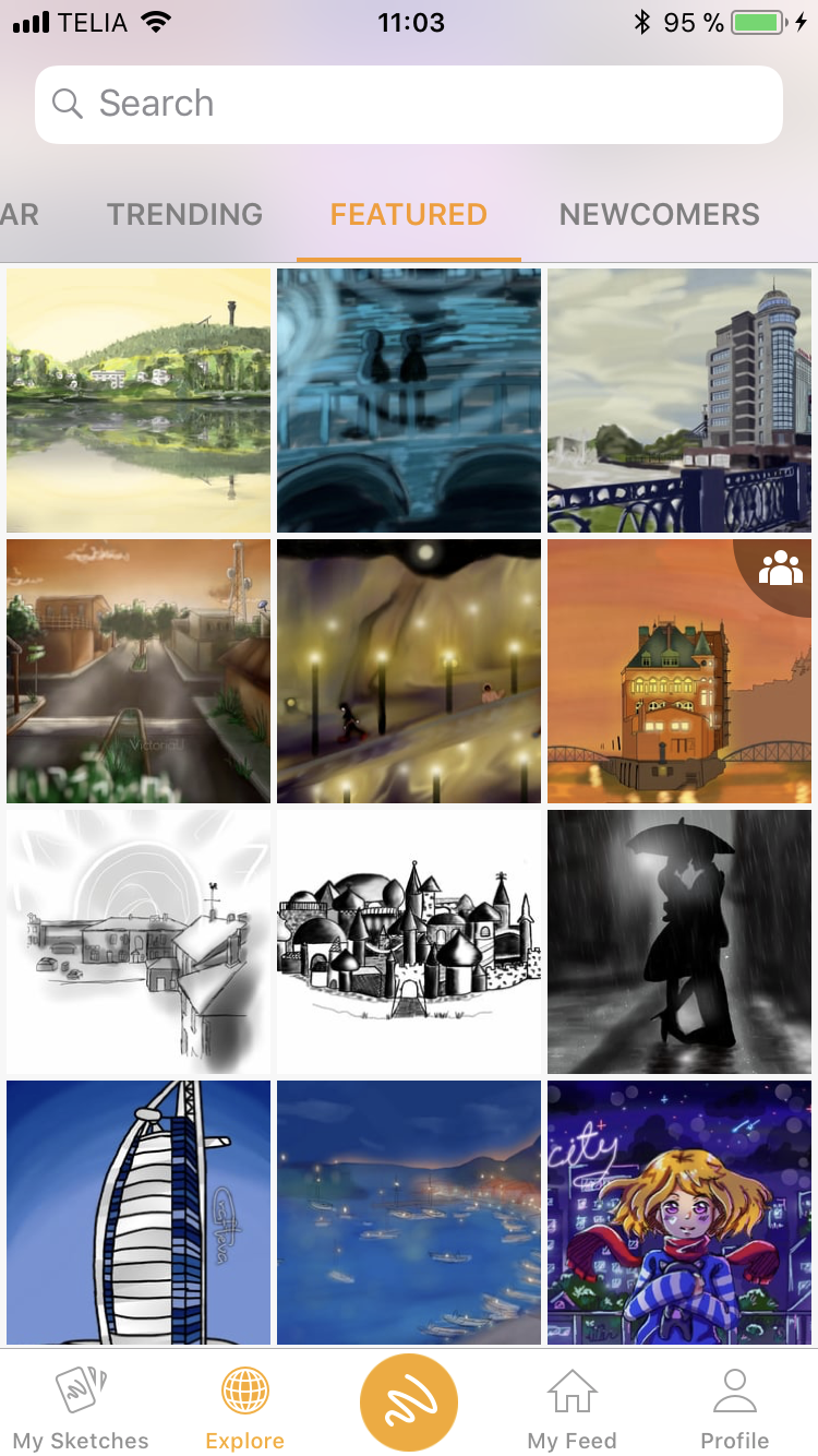 Sketch A Social Drawing Application By Sony Product Hunt